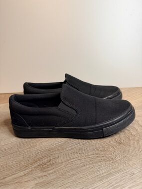 Skechers Sudler Slip-On Canvas Sneakers - Black